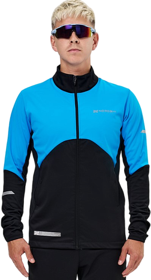 Куртка мужская Nordski Pro 2.0 Light Blue/Black - Фото 3 большая