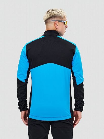 Куртка мужская Nordski Pro 2.0 Light Blue/Black - Фото 4 большая