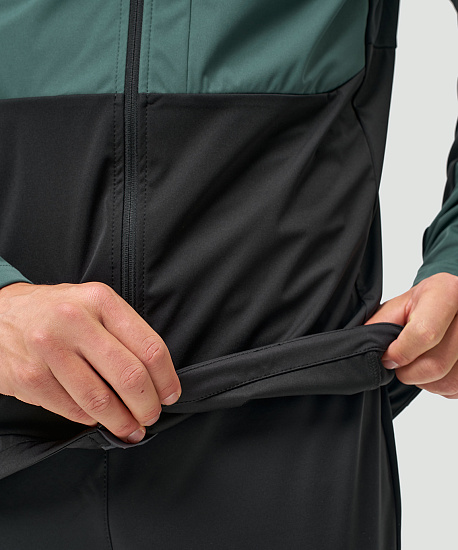 Куртка мужская Nordski Pro Tour Dark Mint/Black - Фото 11 большая