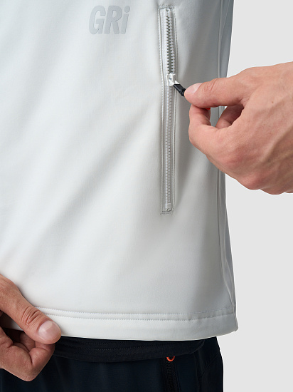Жилет мужской GRI Норд Светло-серый - Фото 10 большая