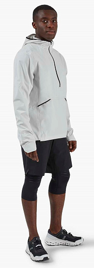 Куртка мужская On Waterproof Anorak White - Фото 2 большая