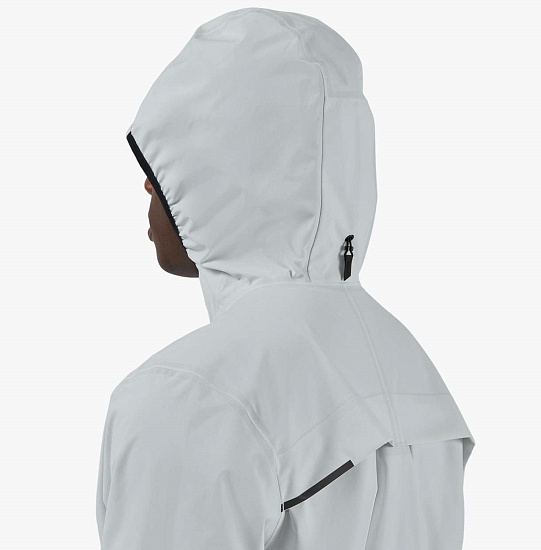 Куртка мужская On Waterproof Anorak White - Фото 6 большая
