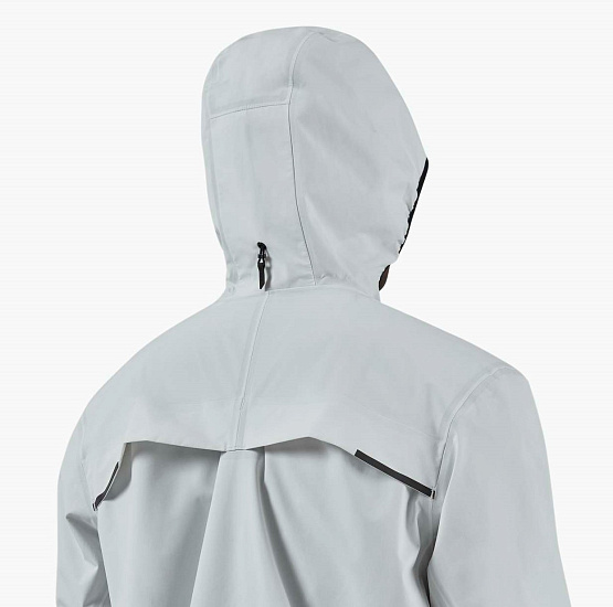 Куртка мужская On Waterproof Anorak White - Фото 8 большая
