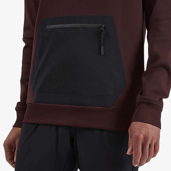 Пулон мужской On Hoodie Mulberry - Фото 5 большая