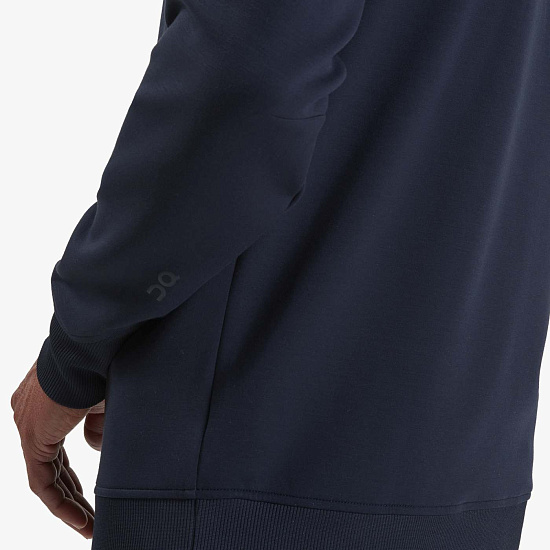 Пулон мужской On Hoodie Navy - Фото 6 большая