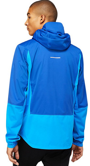 Куртка мужская ASICS Winter Accelerate Monaco Blue/Electric Blue - Фото 2 большая