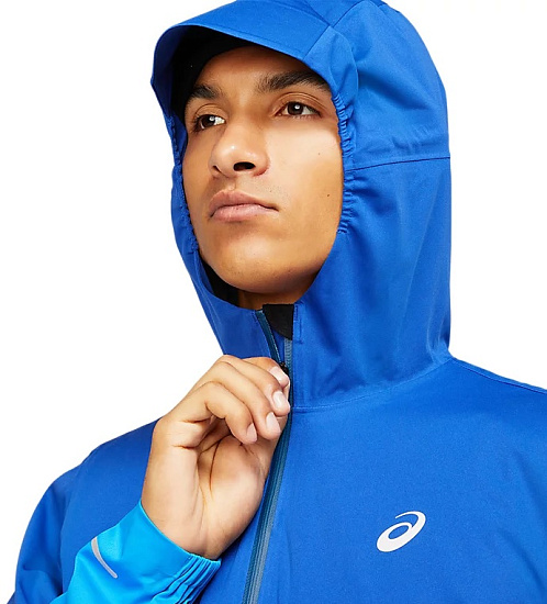 Куртка мужская ASICS Winter Accelerate Monaco Blue/Electric Blue - Фото 4 большая
