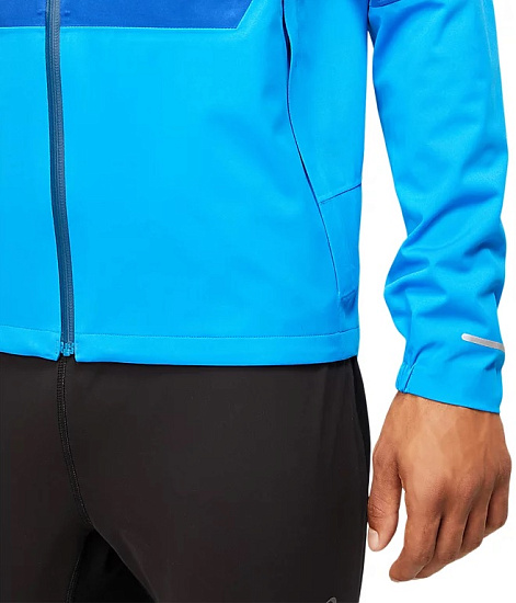 Куртка мужская ASICS Winter Accelerate Monaco Blue/Electric Blue - Фото 6 большая