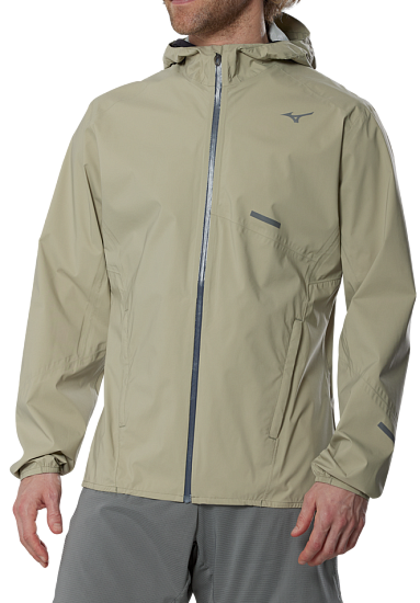 Куртка мужская Mizuno Trail Waterproof 20K Elm - Фото 3 большая