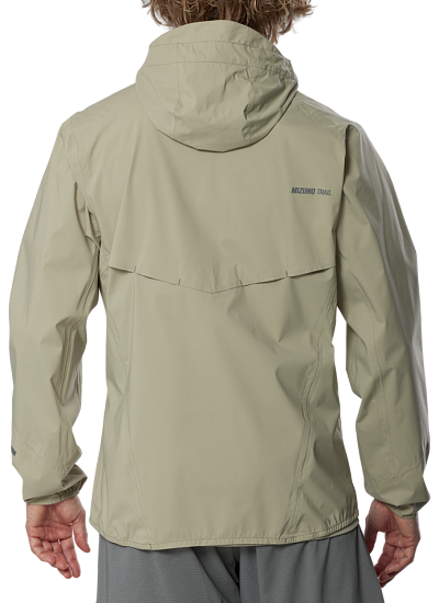Куртка мужская Mizuno Trail Waterproof 20K Elm - Фото 4 большая