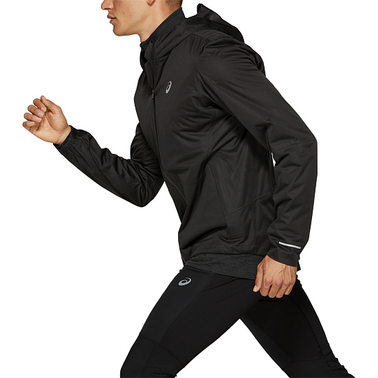 Куртка мужская ASICS Winter Accelerate Performance Black - Фото 3 большая
