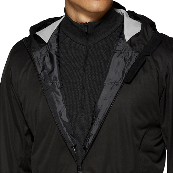 Куртка мужская ASICS Winter Accelerate Performance Black - Фото 4 большая