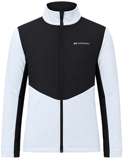 Куртка мужская Nordski Hybrid Pro 2.0 Pearl Blue/Black - Фото 1 большая