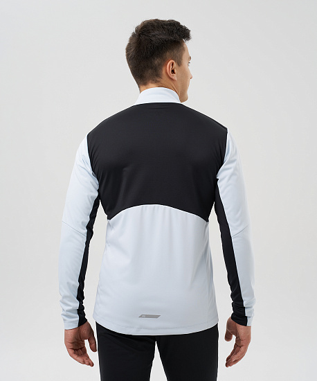 Куртка мужская Nordski Hybrid Pro 2.0 Pearl Blue/Black - Фото 2 большая