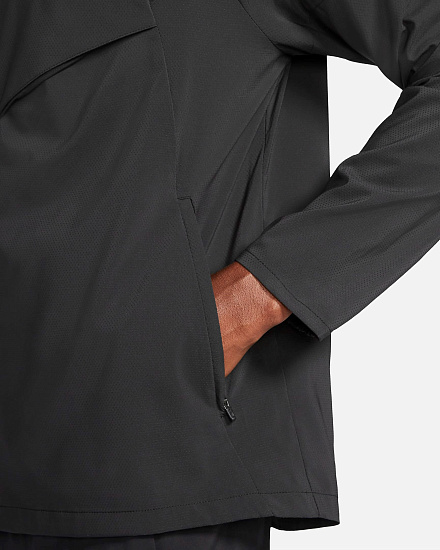 Куртка мужская Nike Windrunner Black - Фото 7 большая