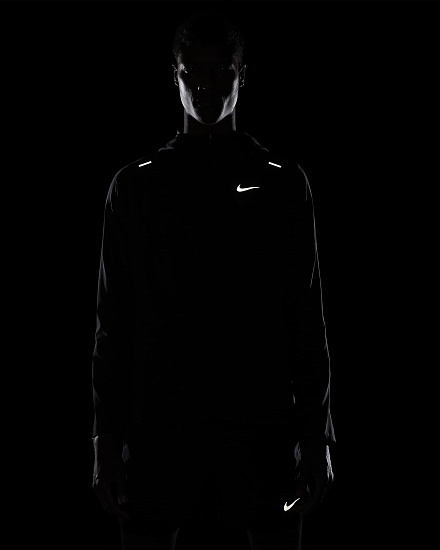 Куртка мужская Nike Windrunner Black - Фото 11 большая