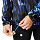 Куртка мужская ASICS Road Lite-Show Blue - Фото 7 малая