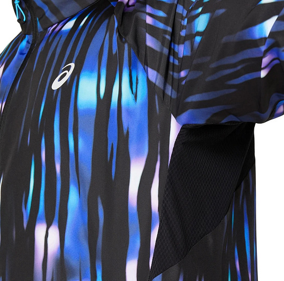 Куртка мужская ASICS Road Lite-Show Blue - Фото 9 большая