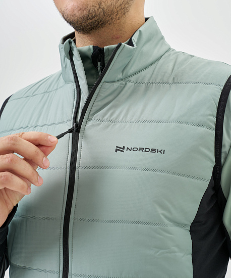 Жилет мужской Nordski Hybrid Pro 2.0 Ice Mint - Фото 7 большая