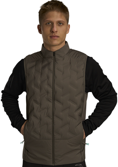 Жилет мужской Anta Running Tea Grey - Фото 3 большая