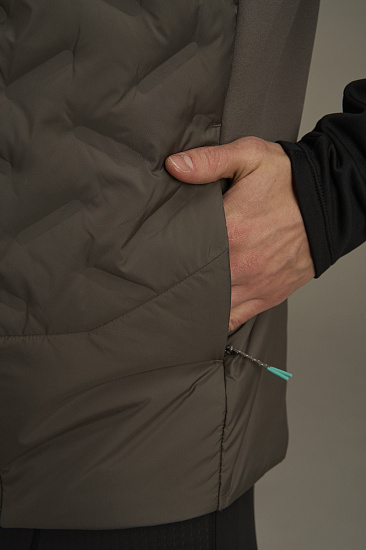 Жилет мужской Anta 852545606-1 Tea Grey - Фото 4 большая