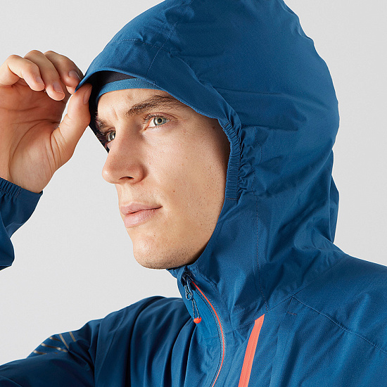 Куртка мужская Salomon Bonatti Pro Wp Poseidon - Фото 5 большая