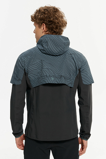Куртка мужская Bivium Вектор 1.0 Черный/Графитовый - Фото 3 большая