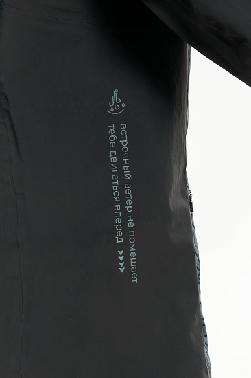 Куртка мужская Bivium Вектор 1.0 Черный/Графитовый - Фото 5 большая