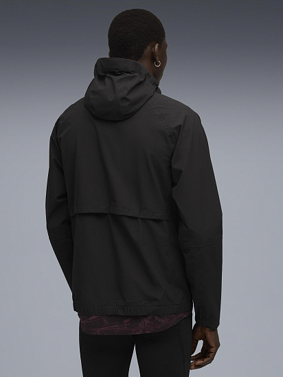 Куртка мужская Puma Run Raincell Puma Black - Фото 4 большая