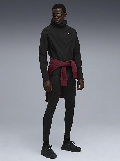 Куртка мужская Puma Run Raincell Puma Black - Фото 7 большая