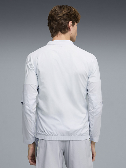 Куртка мужская Puma Lightspeed Uw Graphic Silver Mist/Aop - Фото 4 большая