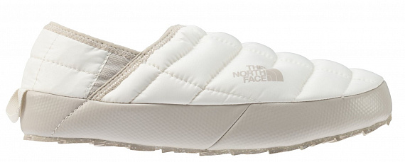 Тапки женские The North Face Thermoball Traction Mule V Gardenia White/Silver Grey - Фото 1 большая