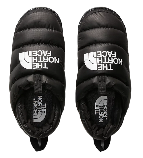 Тапки мужские The North Face Nuptse Mule Tnf Black/Tnf White - Фото 3 большая