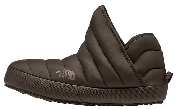 Тапки женские The North Face Thermoball Traction Bootie Dark Chestnut/Dark Chestnut - Фото 2 большая