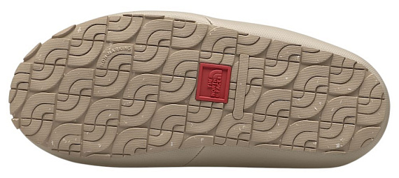 Тапки женские The North Face Thermoball Traction Bootie Timeless Taupe/Calacatta - Фото 5 большая