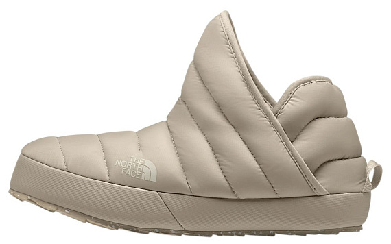 Тапки женские The North Face Thermoball Traction Bootie Timeless Taupe/Calacatta - Фото 2 большая