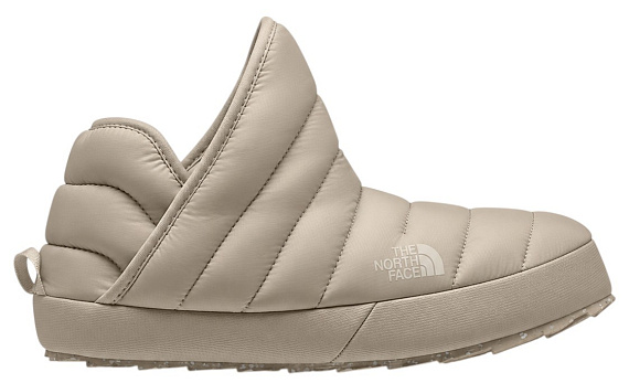 Тапки женские The North Face Thermoball Traction Bootie Timeless Taupe/Calacatta - Фото 1 большая