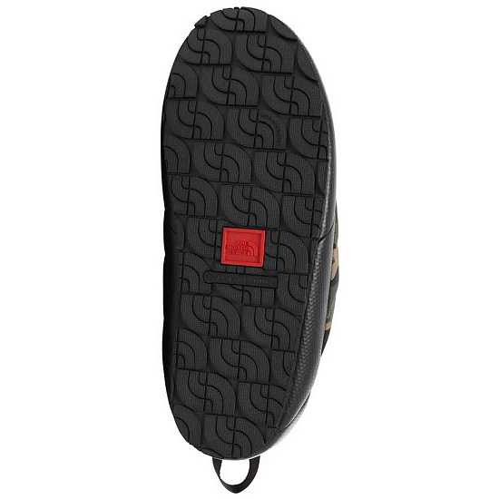 Тапки мужские The North Face Thermoball Traction Mule V Burnt Olive Green/TNF Black - Фото 5 большая