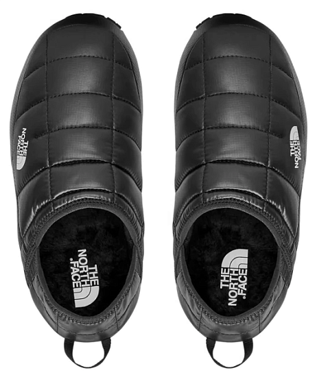 Тапки женские The North Face ThermoBall Traction Mule V TNF Black/TNF Black - Фото 4 большая
