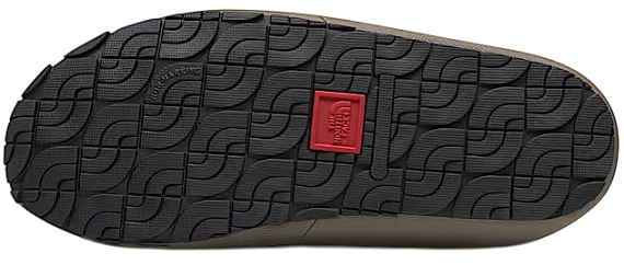 Тапки женские The North Face Thermoball Traction Bootie Mushroom Grey/Mocha Brown - Фото 5 большая