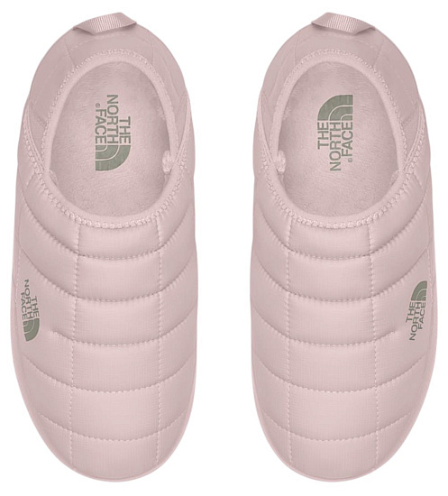 Тапки женские The North Face Thermoball Traction Mule V Metal Pink/Stone Slab - Фото 3 большая