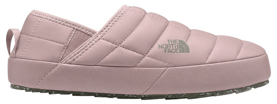 Тапки женские The North Face Thermoball Traction Mule V Metal Pink/Stone Slab - Фото 1 большая