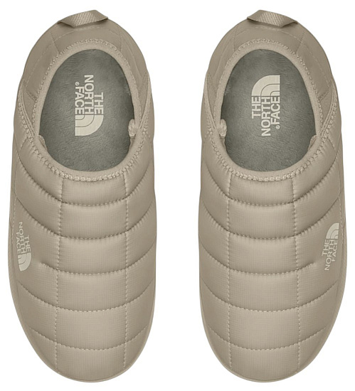Тапки женские The North Face Thermoball Traction Mule V Timeless Taupe/Calacatta - Фото 3 большая