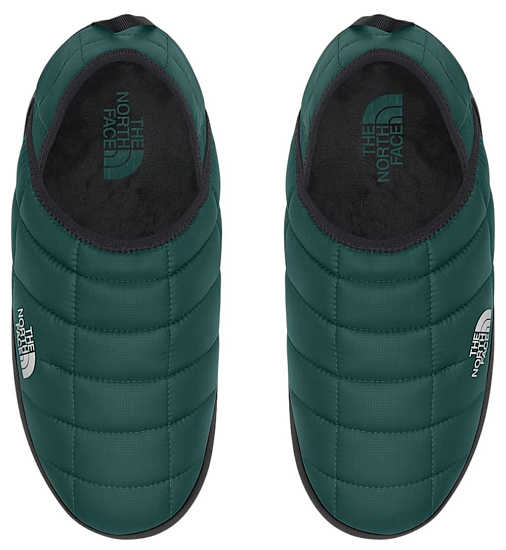 Тапки мужские The North Face Thermoball Traction Mule V Pacific Teal/Tnf Black - Фото 3 большая