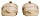 Тапки женские The North Face Nuptse Mule Timeless Taupe/Calacatta - Фото 5 малая