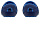 Тапки мужские The North Face Thermoball Traction Mule V Bold Blue/Active Blue - Фото 4 малая