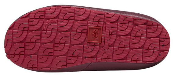 Тапки женские The North Face Thermoball Traction Mule V Burgundy Crush/Lali Guran - Фото 5 большая