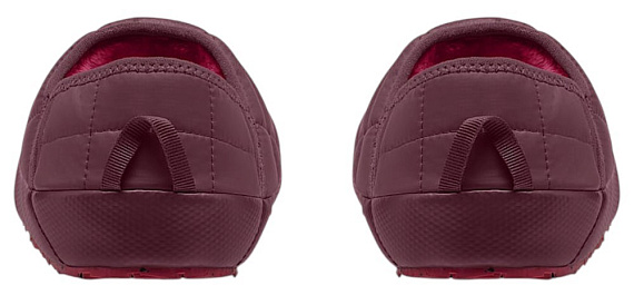 Тапки женские The North Face Thermoball Traction Mule V Burgundy Crush/Lali Guran - Фото 4 большая