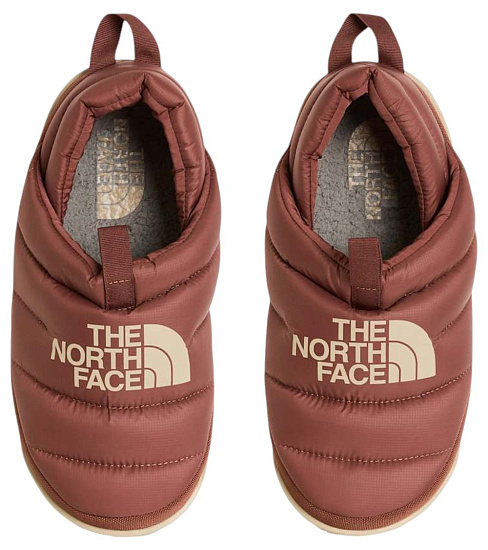 Тапки женские The North Face Nuptse Mule Copper Silt/Timeless Taupe - Фото 3 большая