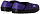 Тапки женские The North Face Thermoball Traction Mule V Peak Purple/TNF Black - Фото 5 малая